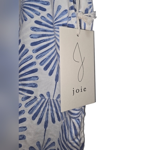 Joie Linen Blend Palm Print Shorts, Size XL - Picture 3 of 7